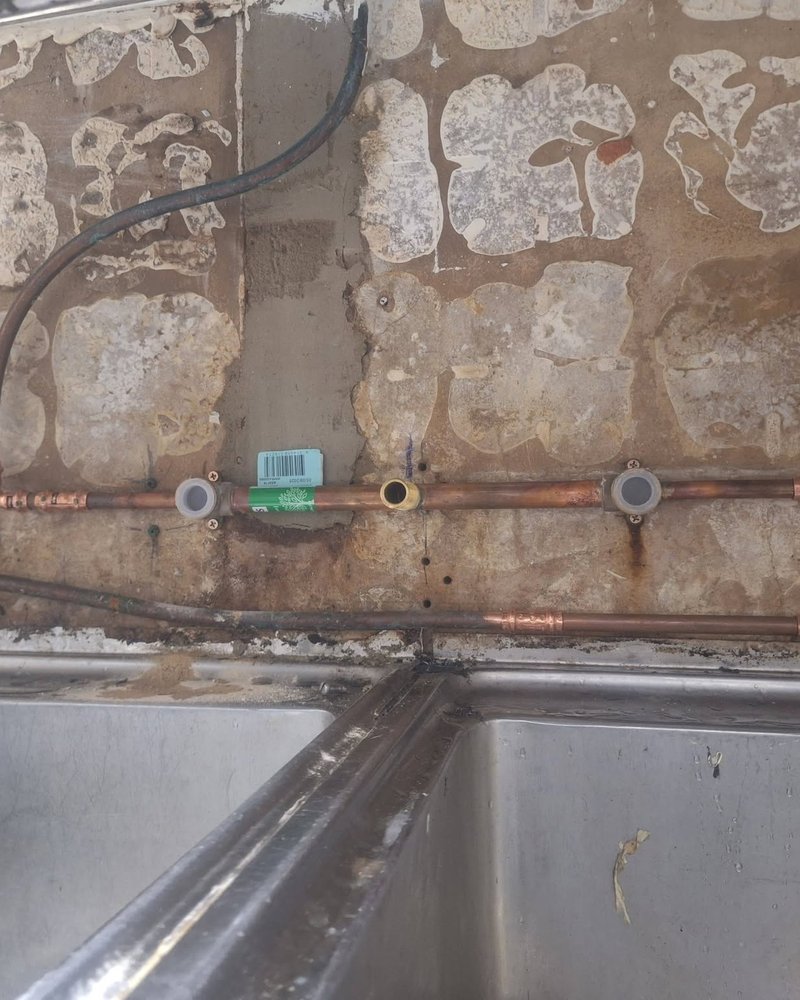Copper Rough-In — Complete Plumbing & Gas